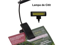 LAMPA DE CARTE CU CLIPS